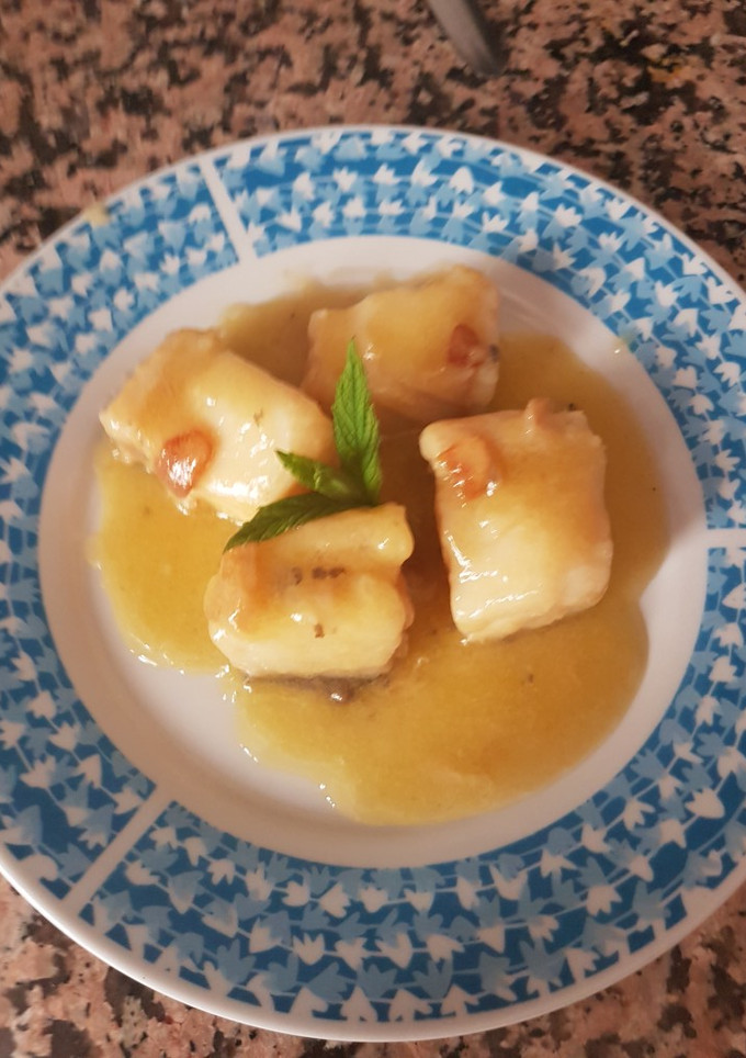 Una foto de Bacalao al pil pil