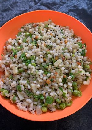 A picture of Barley upma.