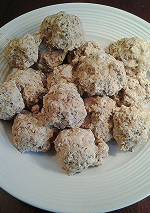 A picture of Basic Tender, Juicy Meatballs.