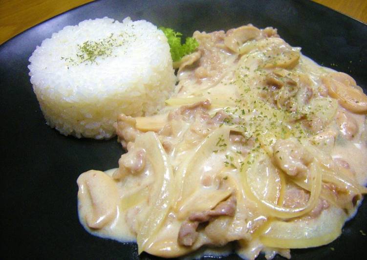 Easiest Way to Prepare Perfect Simple and Quick Beef Stroganoff