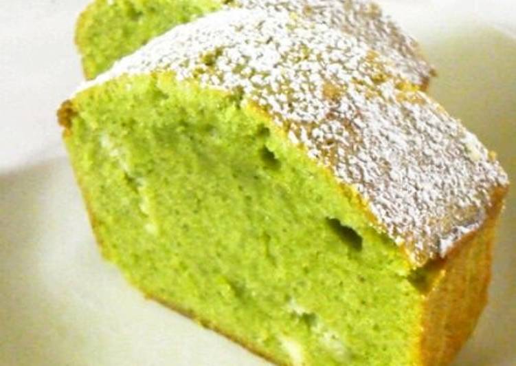 Easiest Way to Make Easy! Matcha Chocolate Pound Cake