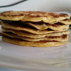 A picture of 2 Ingredients Pancakes.