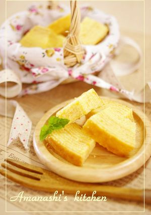 A picture of Honey Baumkuchen.