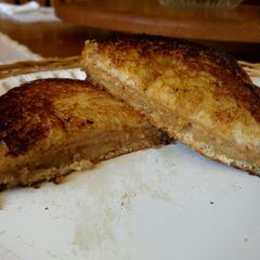 A picture of Grilled Peanut Butter and Honey.