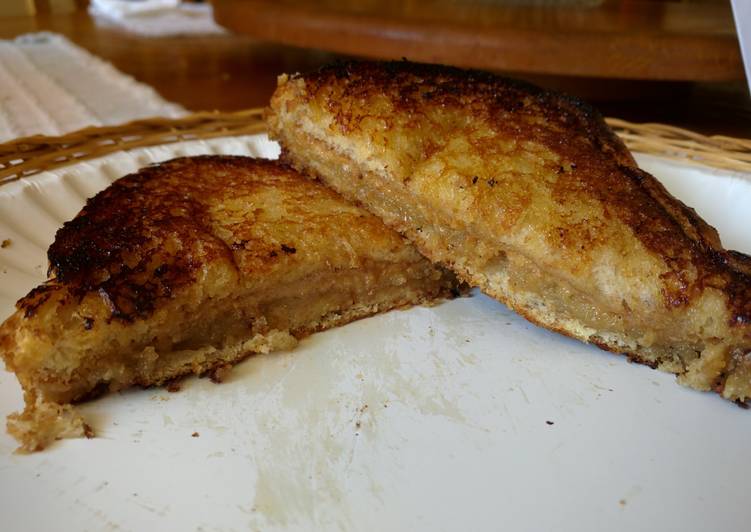 Easiest Way to Make Super Quick Homemade Grilled Peanut Butter and Honey