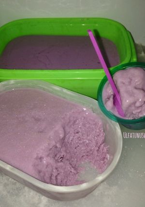 Foto resep Es krim anggur (no sp no mixer)