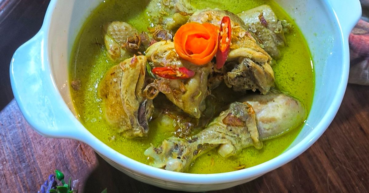 Opor ayam versi kuah ala dapurku