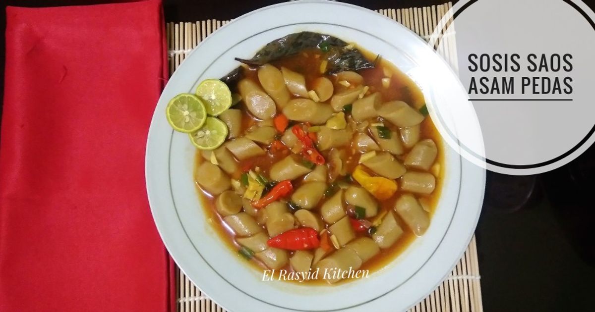 Sosis Saos Asam Pedas