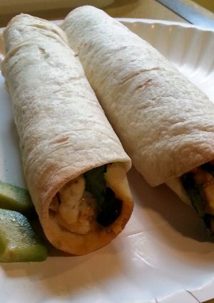 A picture of Baked Creamy Chicken Taquitos.