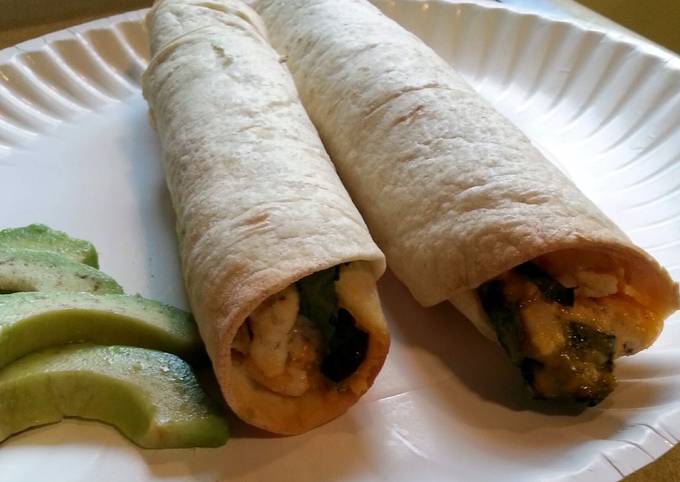 Baked Creamy Chicken Taquitos