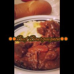 A picture of Crockpot Beef Bourguignon.