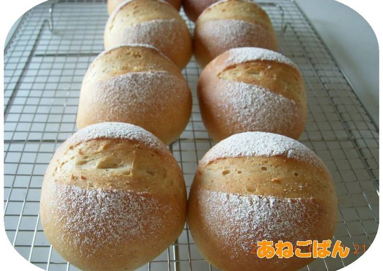 Recipe of Perfect Springy and Fluffy Whole Wheat Bread with Lots of Soy Milk