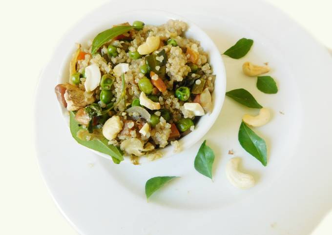 Veggie rich quinoa