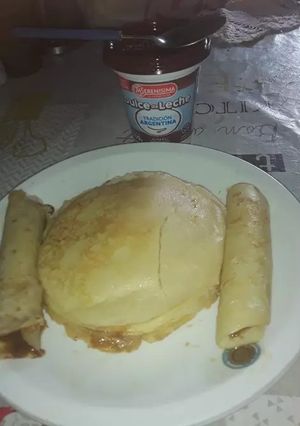 Una foto de Receta de panqueques