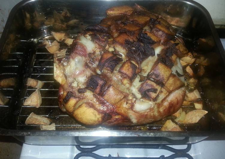 Recipe of Homemade Roasted Pork Shoulder