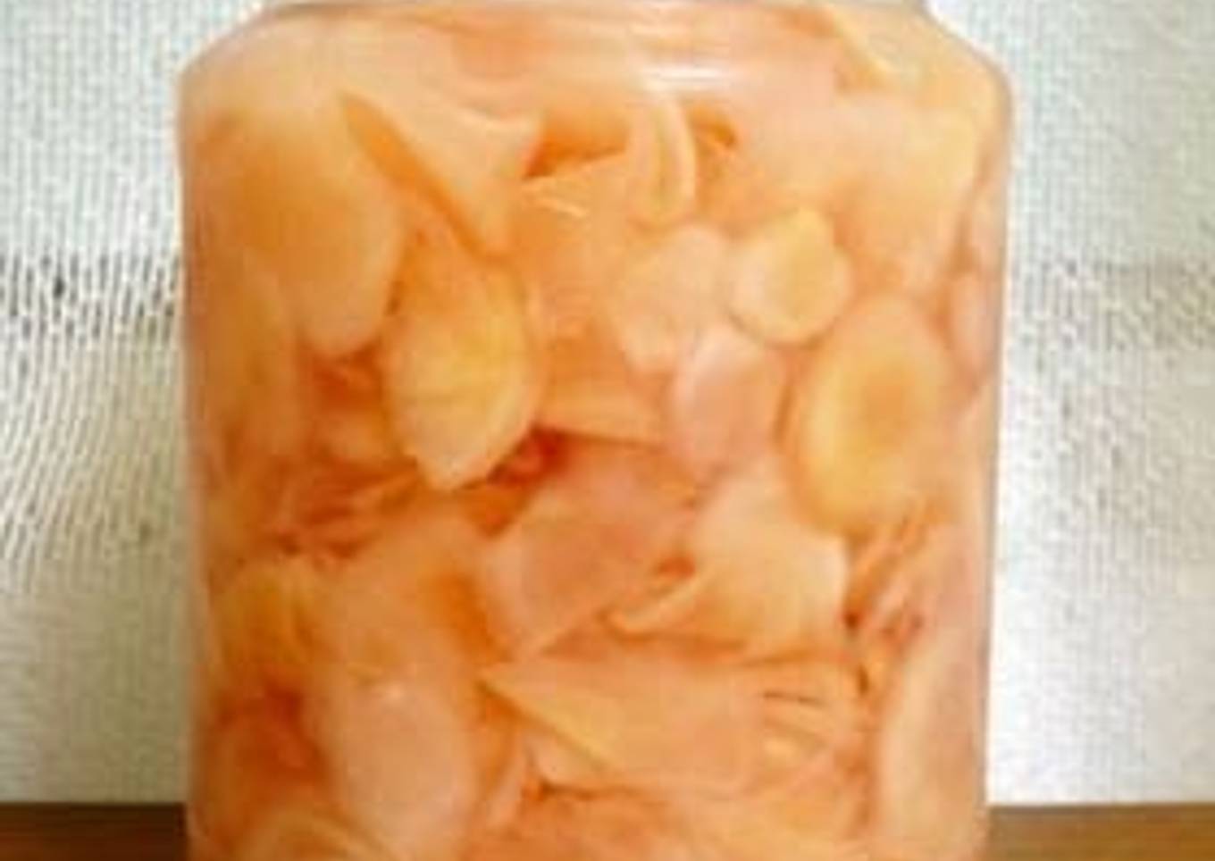 Restaurant Quality "Gari (Sushi Ginger)" Spring Ginger Pickled in Sweet Vinegar
