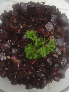 A picture of Raspberry Balsamic Beetroot.