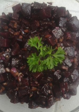 A picture of Raspberry Balsamic Beetroot.