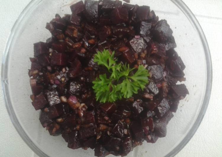 Easiest Way to Make Quick Raspberry Balsamic Beetroot