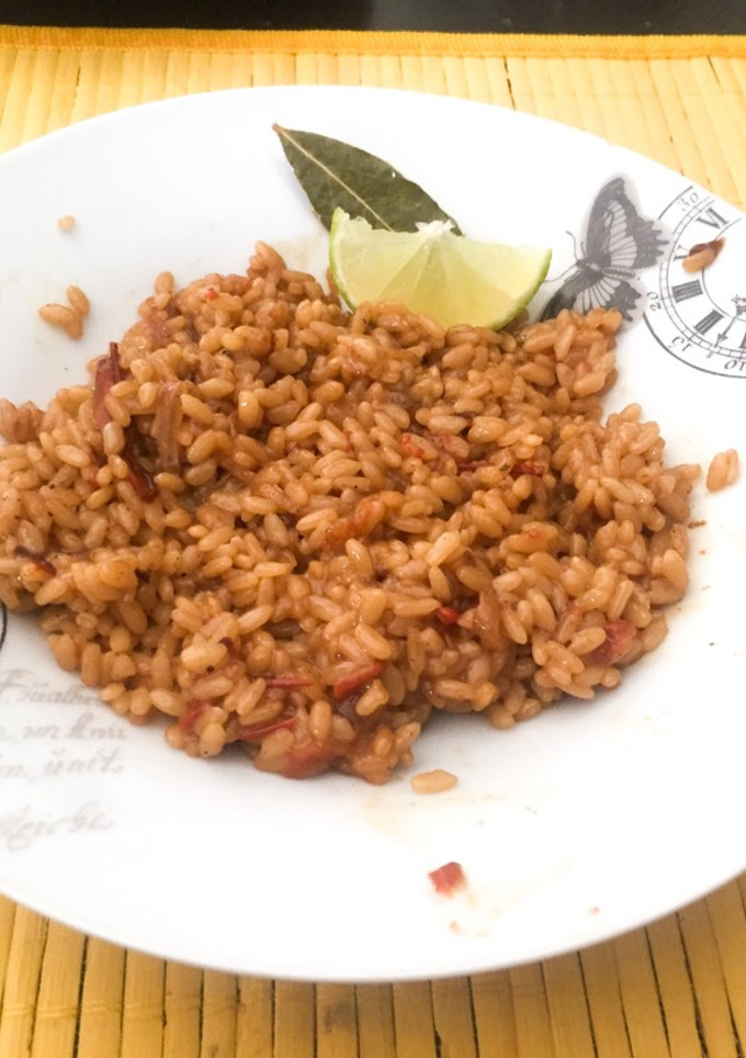 Una foto de Arroz con verduras