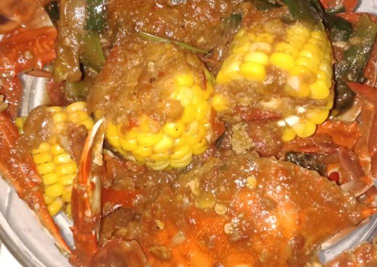 Kepiting jagung saos tiram