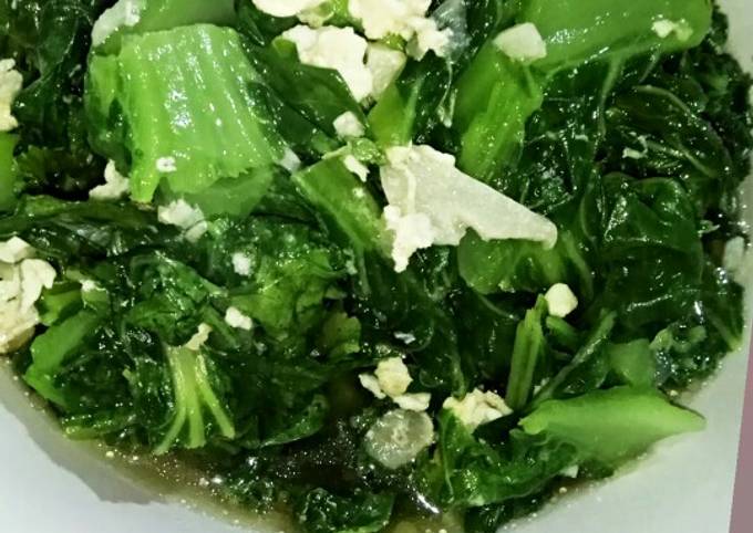 Anti Ribet, Memasak Sayur Sawi Pahit Putih Telur Bunda Pasti Bisa