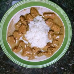 A picture of Asian Green Curry.