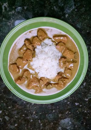 A picture of Asian Green Curry.