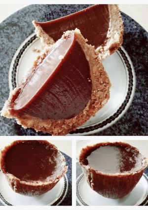 Foto resep Unbaked chocolate puding pie