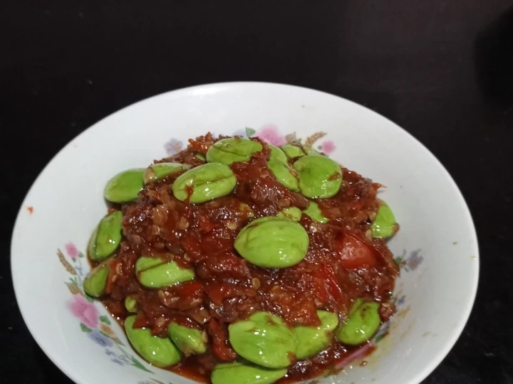 Easy Ways Make Recipes Sambel Petai the  Makes Drooling So Delicious.