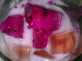 Es buah naga jelly