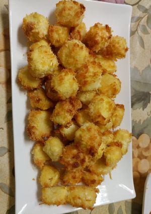 氣炸雞蛋豆腐(旋風式烘烤爐) 的食譜成品照片