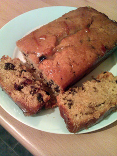 A picture of Vickys Scottish Marmalade Loaf Cake, GF DF EF SF NF.