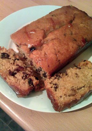 A picture of Vickys Scottish Marmalade Loaf Cake, GF DF EF SF NF.
