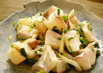 How to Prepare Yummy JapaneseStyle Ceviche with Myoga Ginger
