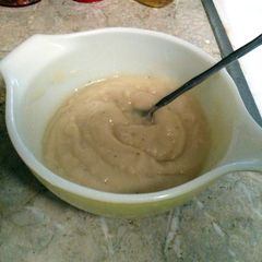 A picture of Best homemade turkey gravy from drippings.