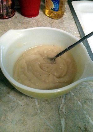 A picture of Best homemade turkey gravy from drippings.