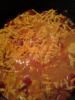 A picture of Cheeseburger stew.