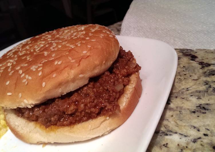 Recipe of Speedy The Best Sloppy Joes