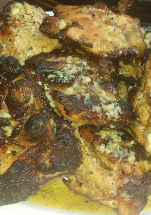 A picture of Barbecue Buttered Chicken.