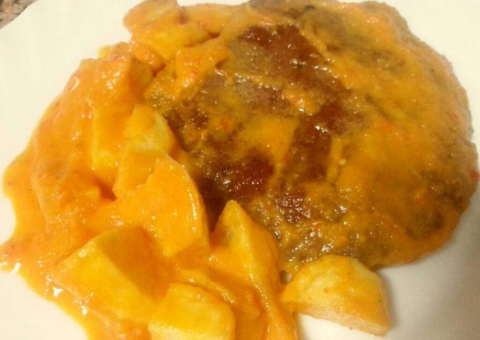 Filete Russo Filete ruso con patatas y salsa de tomate casero Receta de Ángeles ...