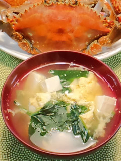 A picture of Dad's Clear Soup.