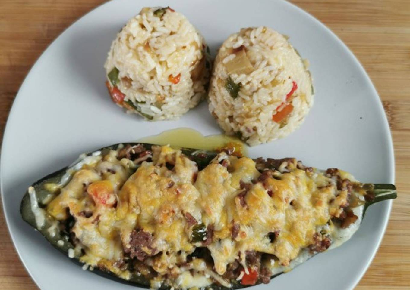 Berenjenas rellenas🍆