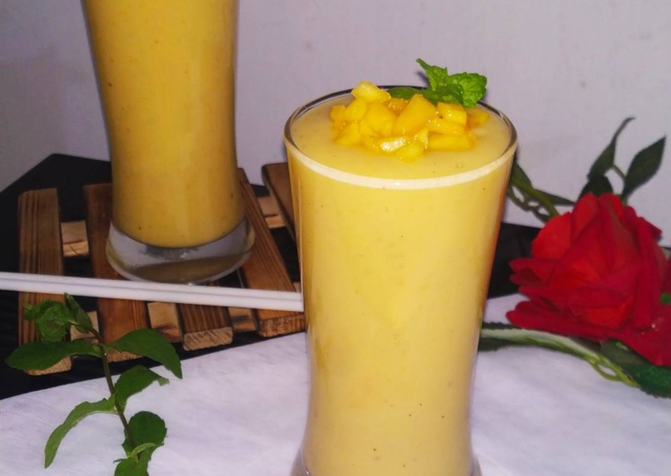 Banana Papaya Smoothies