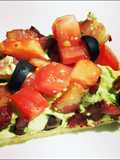Guacamole BLT Squares