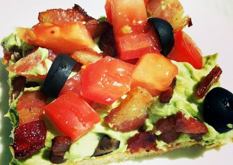 Recipe of Homemade Guacamole BLT Squares