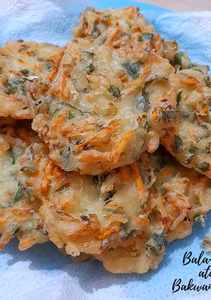 Foto resep Bala bala / bakwan sayur