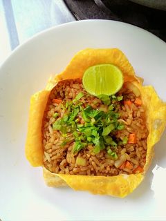 รูปของ ข้าวห่อไข่#อาหารไทยง่ายๆ