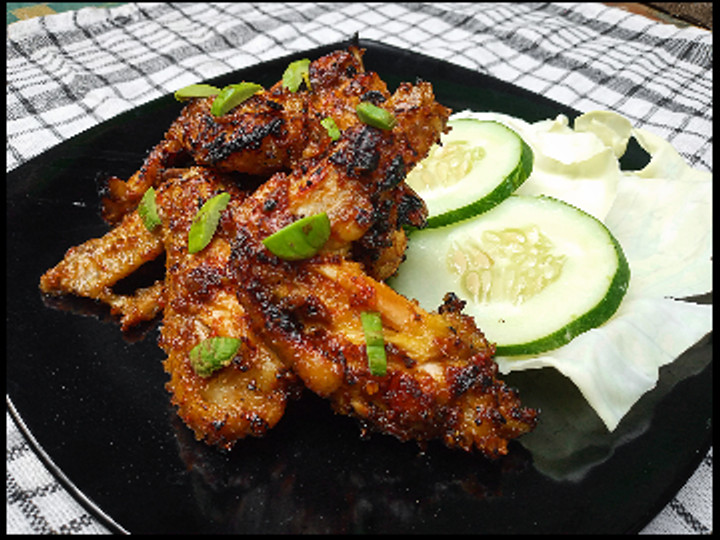 Resep Ayam bakar bumbu minang Rumahan