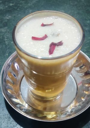 A picture of Gulkand Lassi.